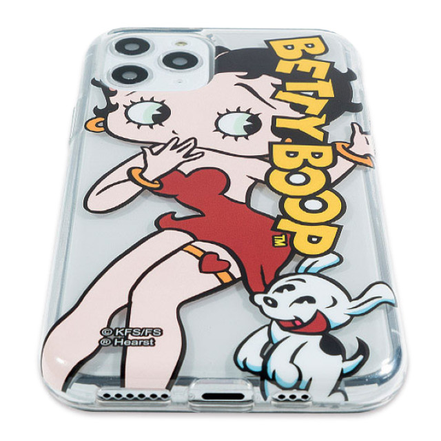 【iPhone11 Pro ケース】Betty Boop クリアケース (LET’S PLAY)サブ画像