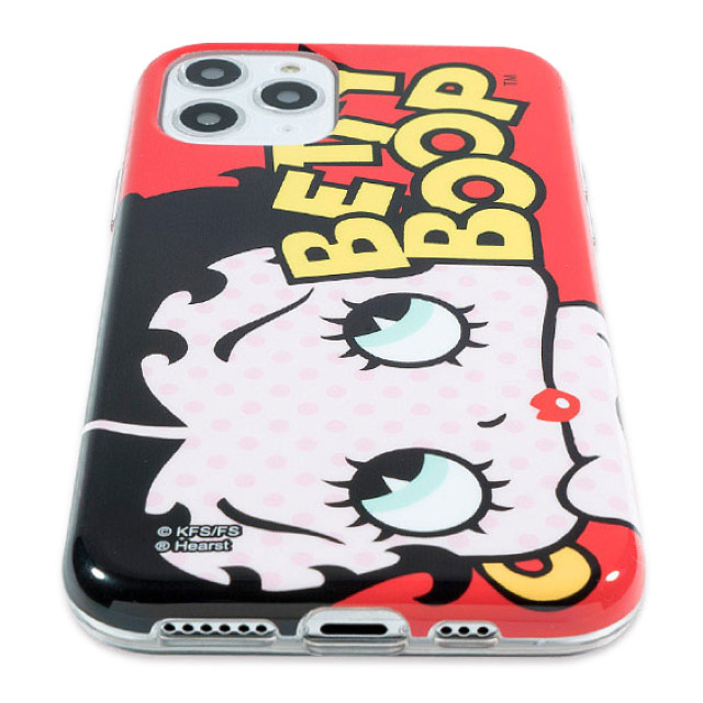 【iPhone11 Pro ケース】Betty Boop クリアケース (RED DOT LOGO)サブ画像