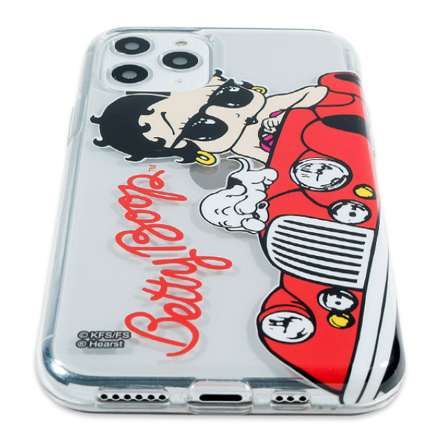 【iPhone11 Pro ケース】Betty Boop クリアケース (RIDE ON)サブ画像