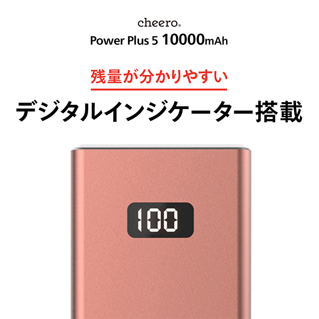 Power Plus 5 10000mAh (ローズゴールド)goods_nameサブ画像