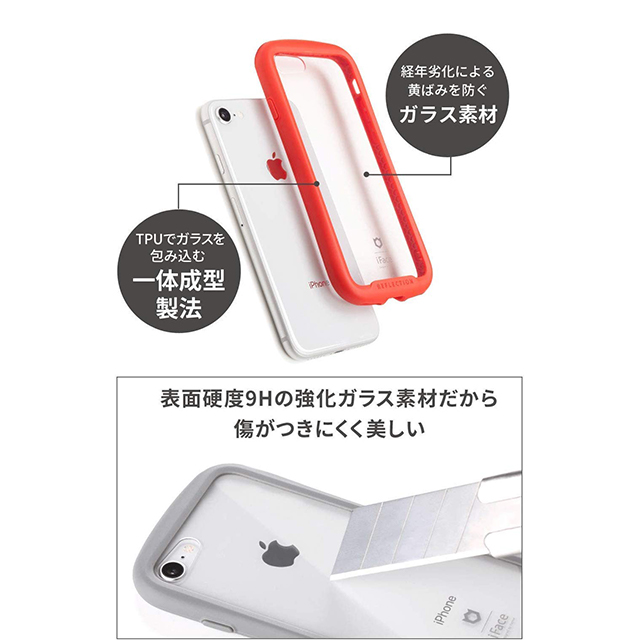 【iPhone8 Plus/7 Plus ケース】iFace Reflection強化ガラスクリアケース (ベージュ)goods_nameサブ画像