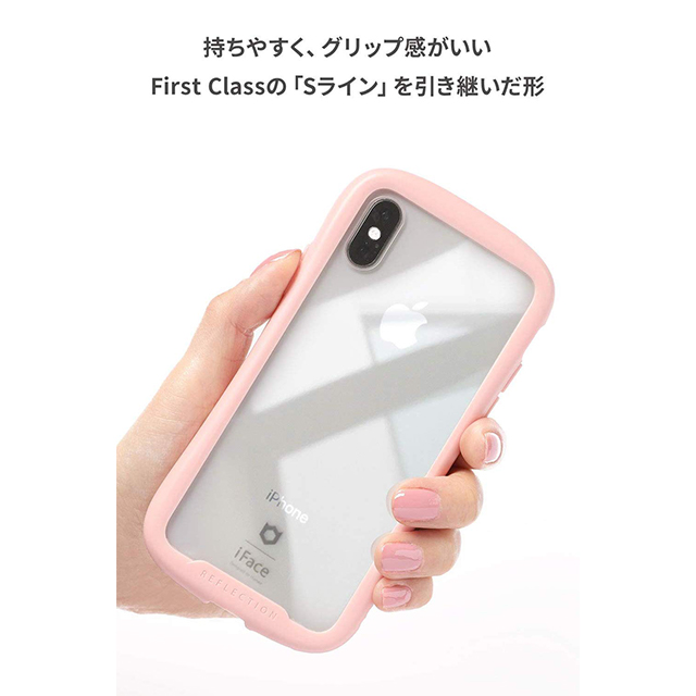 【iPhoneSE(第3/2世代)/8/7 ケース】iFace Reflection強化ガラスクリアケース (ピンク)サブ画像