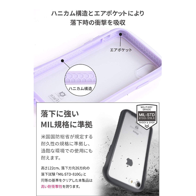 Iphonexs X ケース Iface Reflection強化ガラスクリアケース ピンク Iface Iphoneケースは Unicase