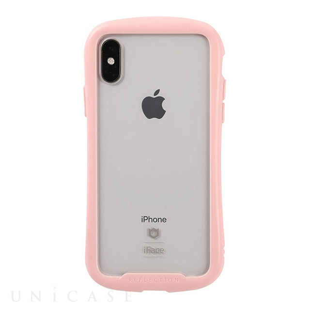 iPhoneXS/X ケース】iFace Reflection強化ガラスクリアケース (ピンク) iFace | iPhoneケースは UNiCASE