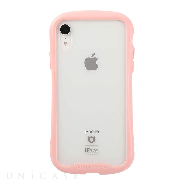 iPhoneXR ケース】iFace Reflection強化ガラスクリアケース (ピンク