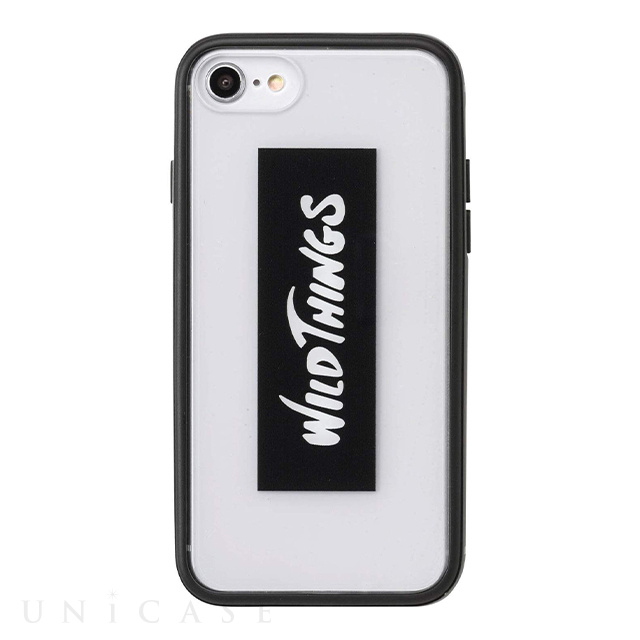 【iPhone8/7/6s/6 ケース】WILD THINGS Hybrid Case (ロゴ/クリア)
