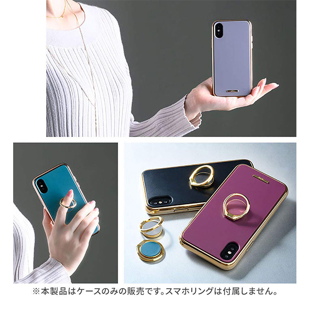 【iPhoneXS/X ケース】Q マットカラー耐衝撃ハードケース (グレー)goods_nameサブ画像