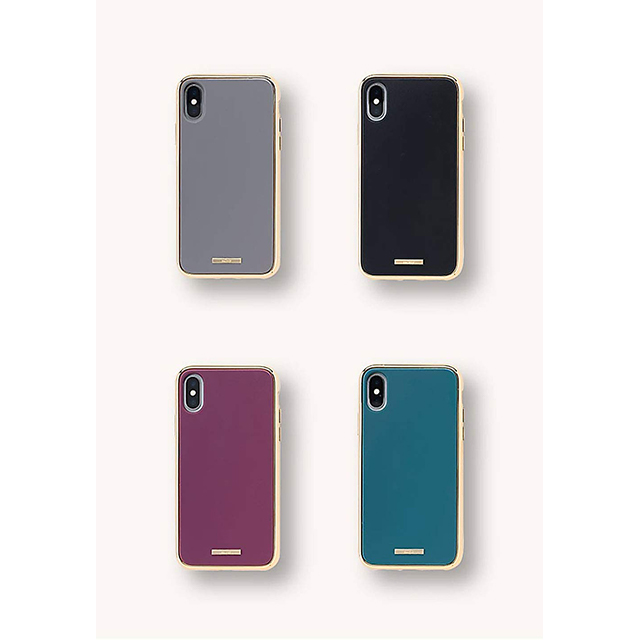 【iPhoneXS/X ケース】Q マットカラー耐衝撃ハードケース (ターコイズ)goods_nameサブ画像