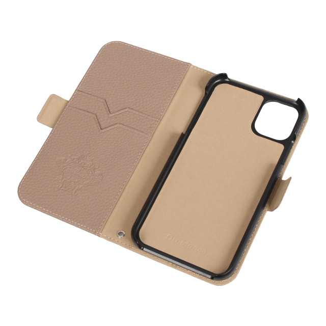 【iPhone11 ケース】“シュリンク” PU Leather Book Type Case (グレー)goods_nameサブ画像