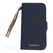 【iPhone11 Pro ケース】“シュリンク” PU Leather Book Type Case (ブルー)