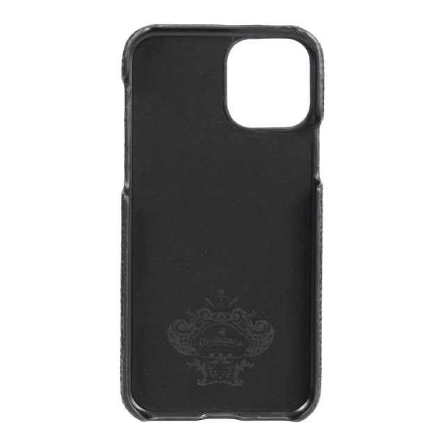 【iPhone11 Pro ケース】“シュリンク” PU Leather Back Case (ブラック)goods_nameサブ画像