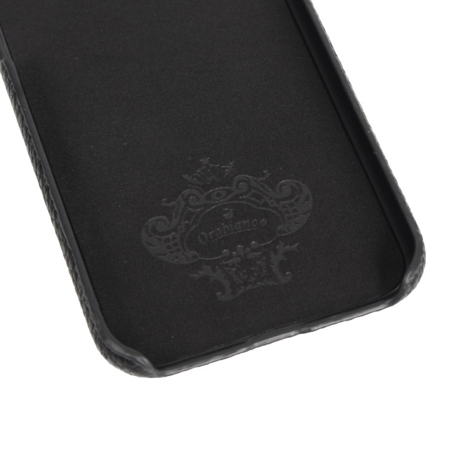 【iPhone11 Pro ケース】“シュリンク” PU Leather Back Case (ブラック)サブ画像