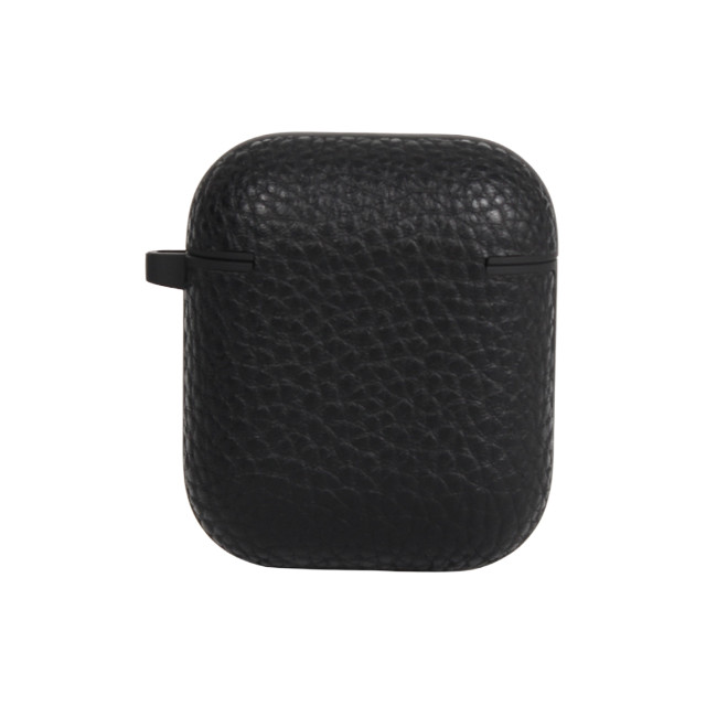 【AirPods(第2/1世代) ケース】“シュリンク” PU Leather Case (ブラック)goods_nameサブ画像