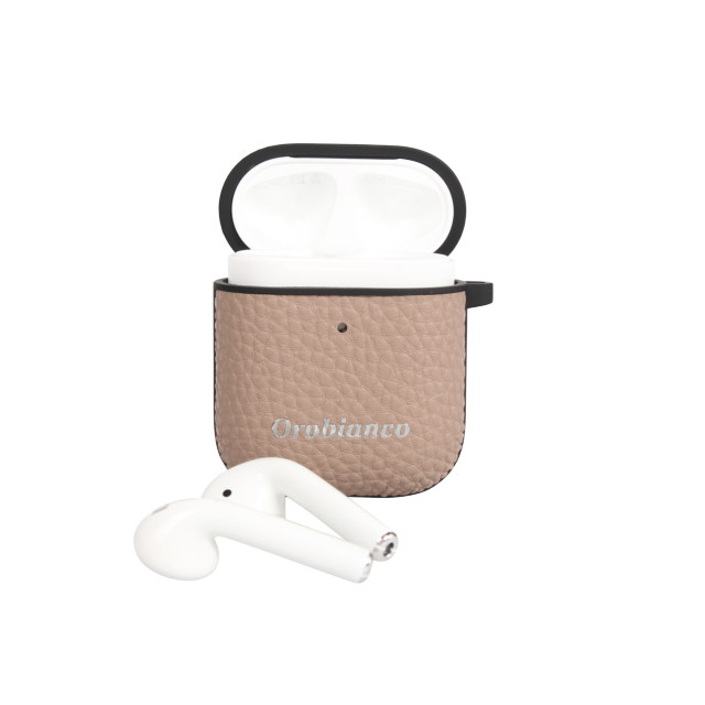 【AirPods(第2/1世代) ケース】“シュリンク” PU Leather Case (グレー)goods_nameサブ画像