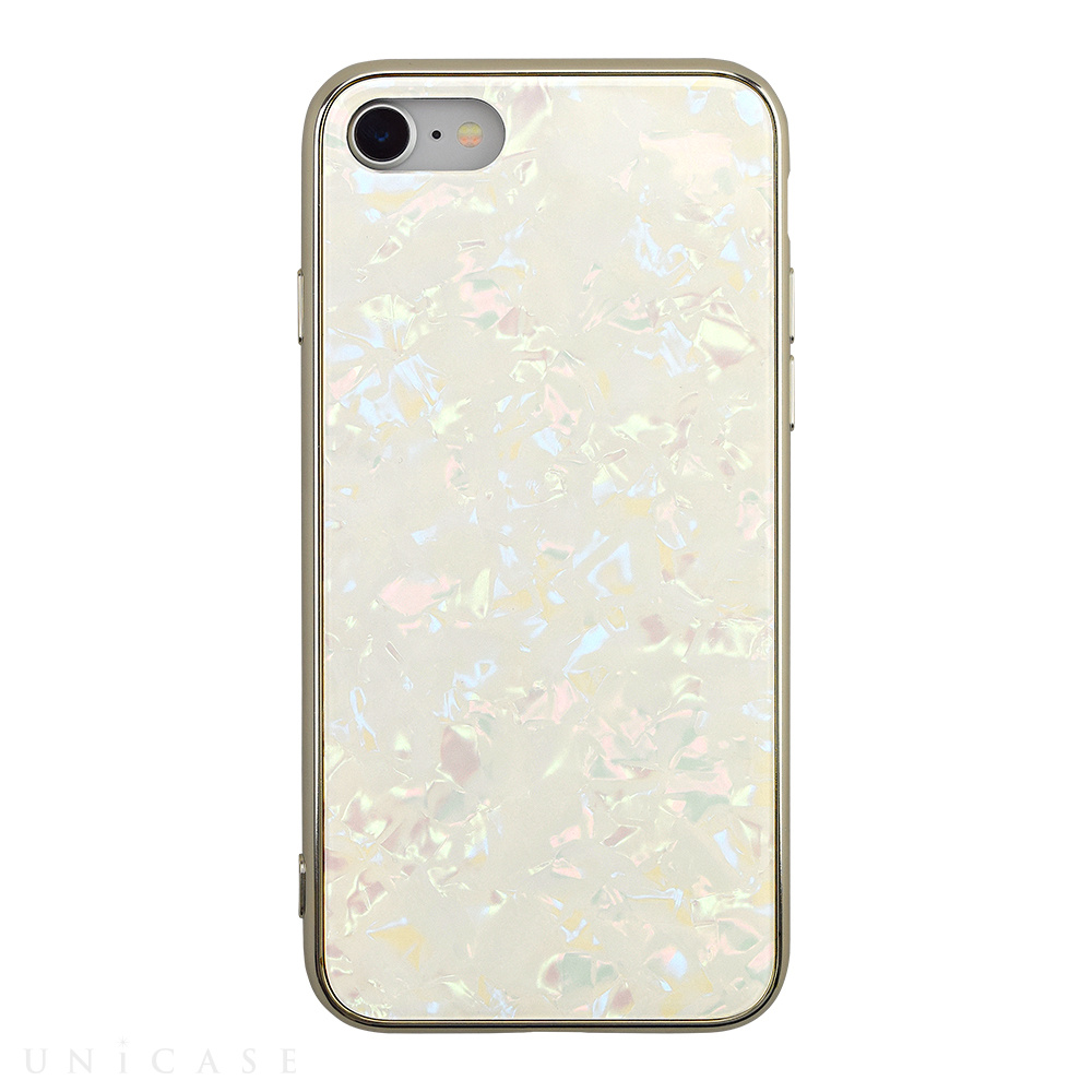 【iPhoneSE(第2世代)/8/7 ケース】Glass Shell Case for iPhoneSE(第2世代) (gold)