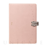【iPad(10.2inch)(第9/8/7世代)/ Air(10.5inch)(第3世代)/Pro(10.5inch) ケース】手帳型ケース Cocotte (Pink Beige)
