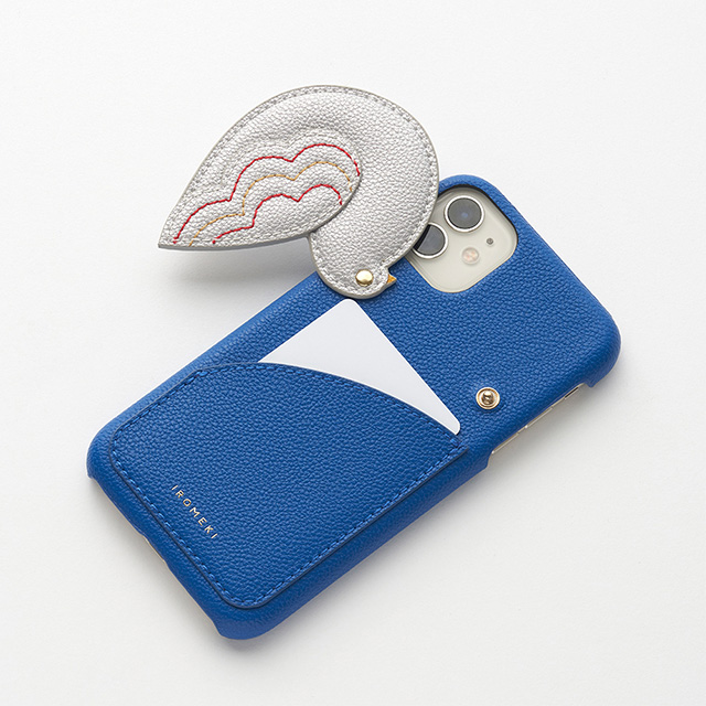 【iPhone11/XR ケース】peace of mind case for iPhone11 (blue)サブ画像