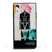 【iPhoneXR ケース】「進撃の巨人×SwimmyDesignLab×ブランK」背面iPhoneケース (巨人)