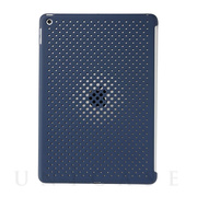 【iPad(10.2inch)(第8/7世代) ケース】メッシュiPadケース (ミッドナイトブルー)