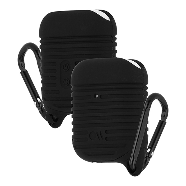 【AirPods(第2/1世代) ケース】Waterproof Tough Case (Black)サブ画像