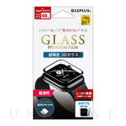 【Apple Watch フィルム 40mm】ガラスフィルム 「GLASS PREMIUM FILM」 超透明 forApple Watch SE(第1世代)/Series6/5/4