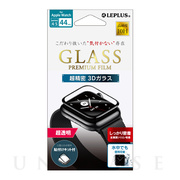 【Apple Watch フィルム 44mm】ガラスフィルム 「GLASS PREMIUM FILM」 超透明 forApple Watch SE(第1世代)/Series6/5/4