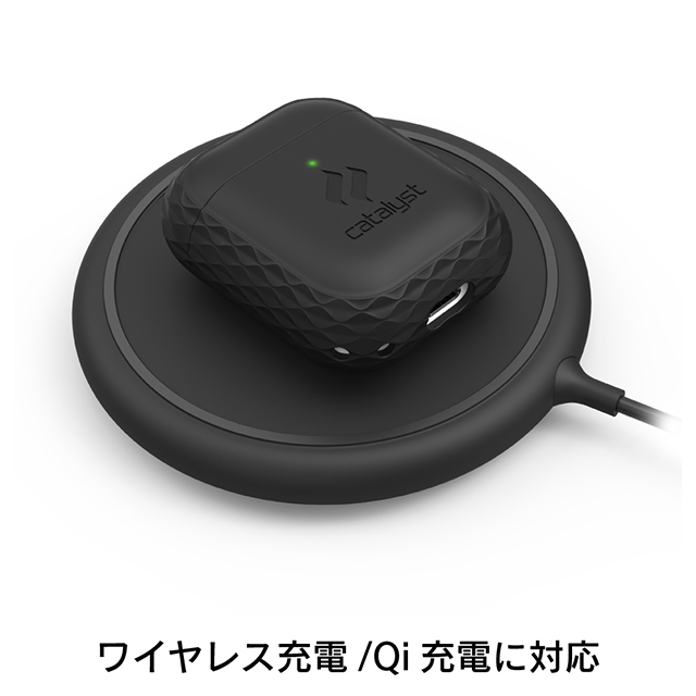 【AirPods(第2/1世代) ケース】ストラップケース (ブラック)goods_nameサブ画像