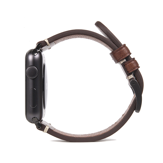 【Apple Watch バンド 45/44/42mm】Italian Buttero Leather (ブラウン) for Apple Watch SE(第2/1世代)/Series9/8/7/6/5/4/3/2/1goods_nameサブ画像