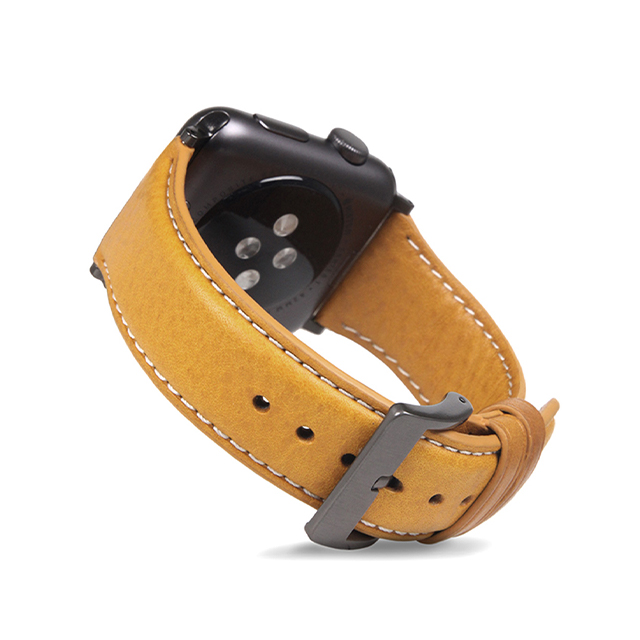 【Apple Watch バンド 45/44/42mm】Italian Minerva Box Leather (タン) for Apple Watch SE(第2/1世代)/Series9/8/7/6/5/4/3/2/1goods_nameサブ画像