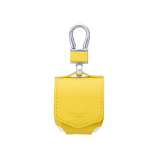 【AirPods(第2/1世代) ケース】“EURO Passione” PU Leather Case (Lemon)サブ画像