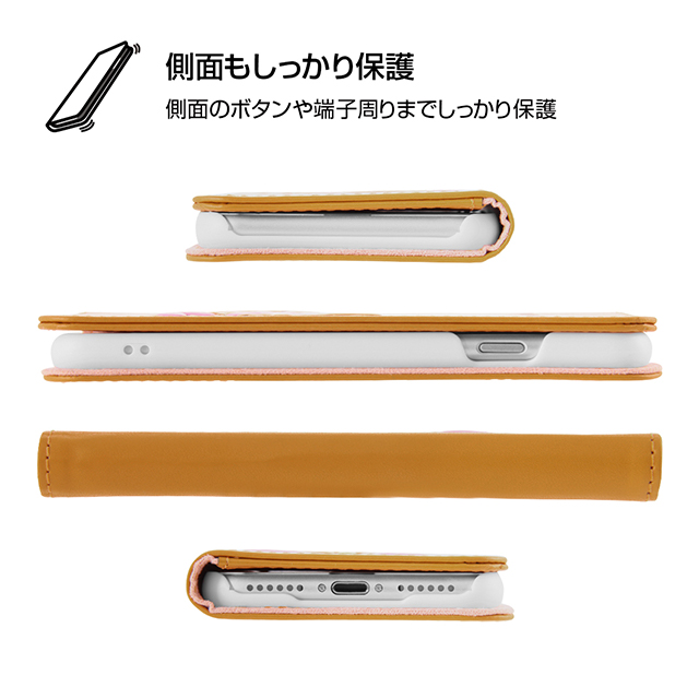 【iPhoneSE(第3/2世代)/8/7 ケース】リラックマ 手帳型ケース ポップアップ (キイロイトリ)サブ画像