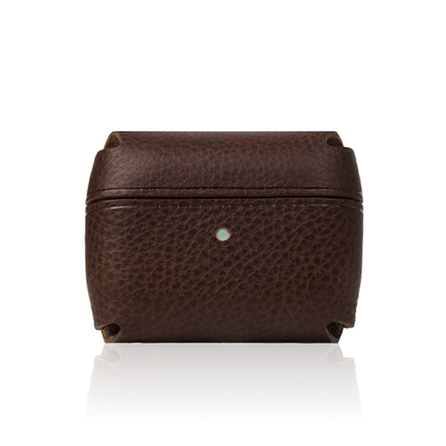 【AirPods Pro(第1世代) ケース】Italian Minerva Box Leather (ブラウン)goods_nameサブ画像