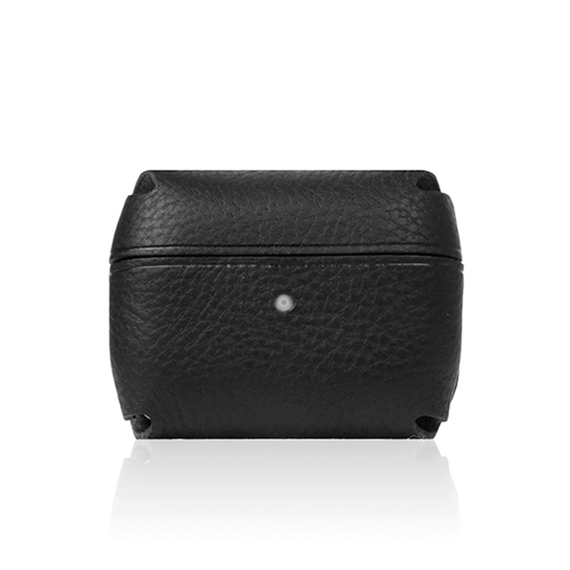 【AirPods Pro(第1世代) ケース】Italian Minerva Box Leather (ブラック)サブ画像