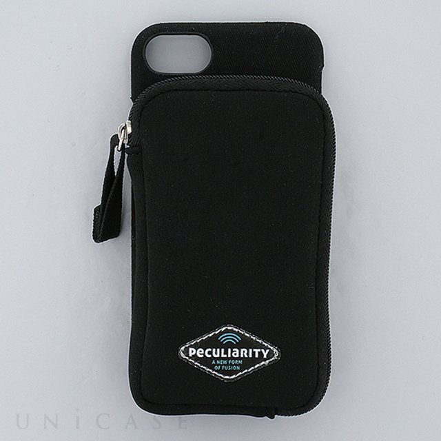 Iphonese 第2世代 8 7 6s 6 ケース ポーチ付きケース Scc8026 ブラック フラワーリング Iphoneケースは Unicase