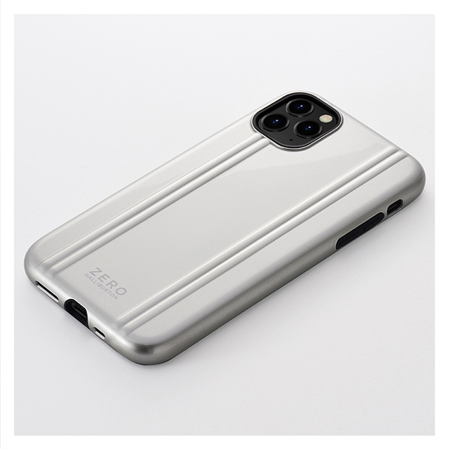 【アウトレット】【iPhone11 Pro ケース】ZERO HALLIBURTON Hybrid Shockproof case for iPhone11 Pro (Silver)サブ画像