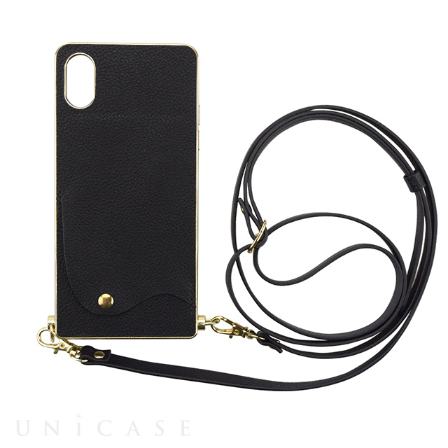 【アウトレット】【iPhoneXS/X ケース】Cross Body Case for iPhoneXS/X(black)