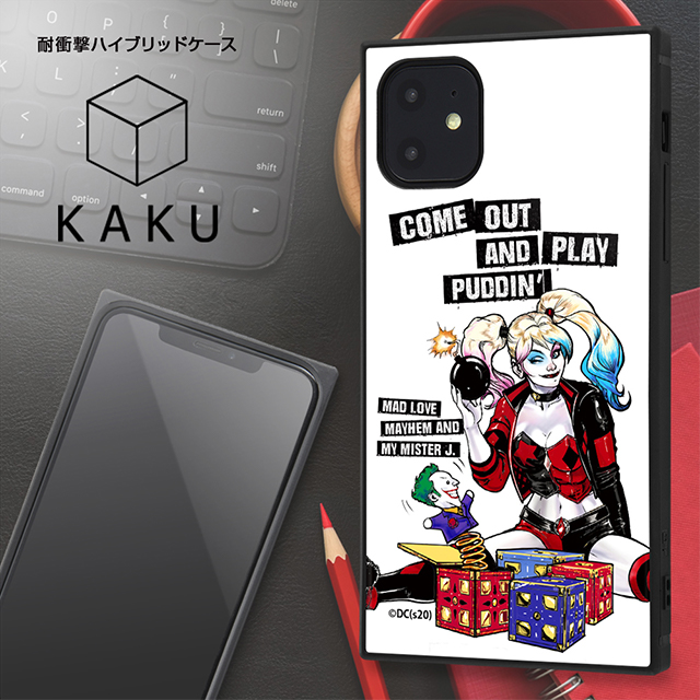 【iPhone11 ケース】バットマン/耐衝撃ハイブリッドケース KAKU (PLAYFUL)サブ画像