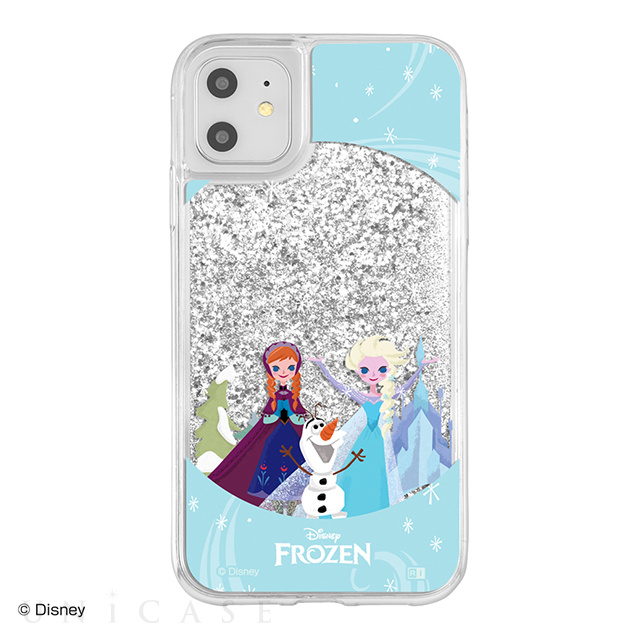 iPhone11/XR ケース】アナと雪の女王/ラメ グリッターケース (アナと雪