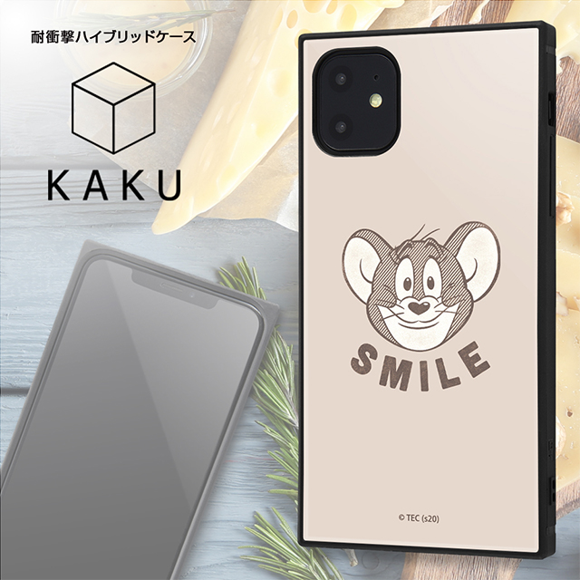 【iPhone11 ケース】トムとジェリー/耐衝撃ハイブリッドケース KAKU (SMILE)goods_nameサブ画像