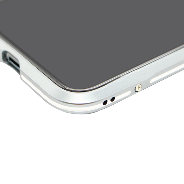 【iPhone11 Pro ケース】アルミニウムバンパー (ガンメタ×シルバー)goods_nameサブ画像