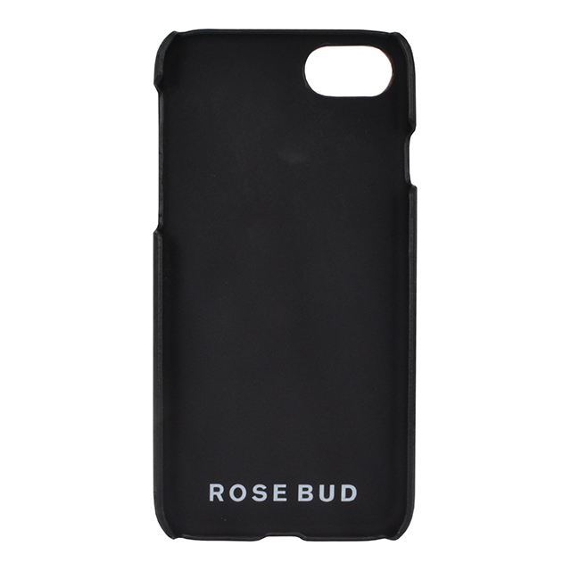 【iPhoneSE(第3/2世代)/8/7/6s/6 ケース】ROSE BUD コインケース付き背面ケース (ブラック)goods_nameサブ画像