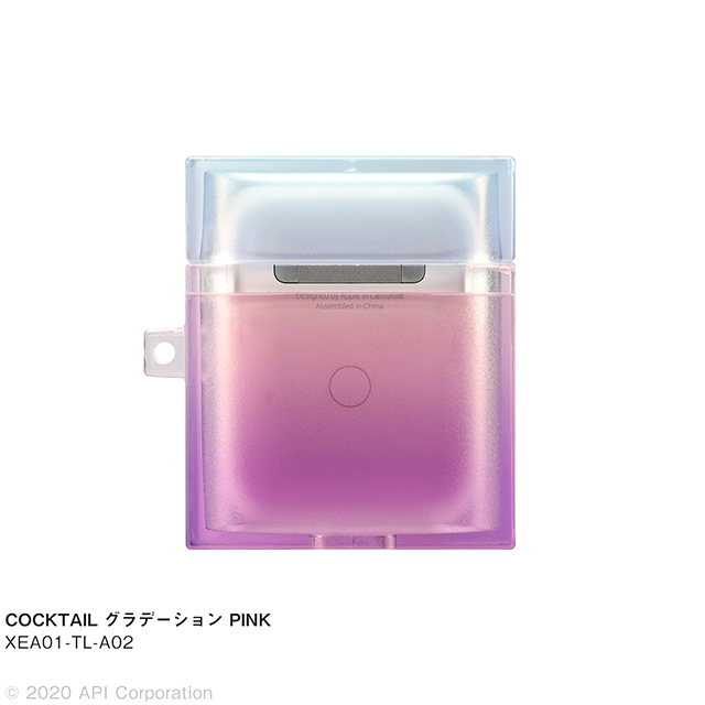 【AirPods(第2/1世代) ケース】TILE COCKTAIL (グラデーション PINK)goods_nameサブ画像