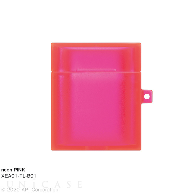 【AirPods(第2/1世代) ケース】TILE neon (PINK)