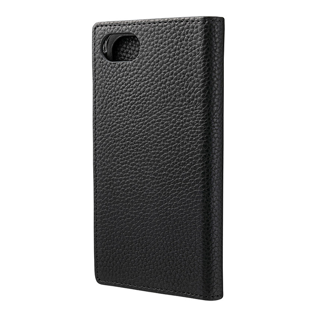 【iPhoneSE(第3/2世代)/8/7/6s/6 ケース】“Shrink” PU Leather Book Case (Black)サブ画像