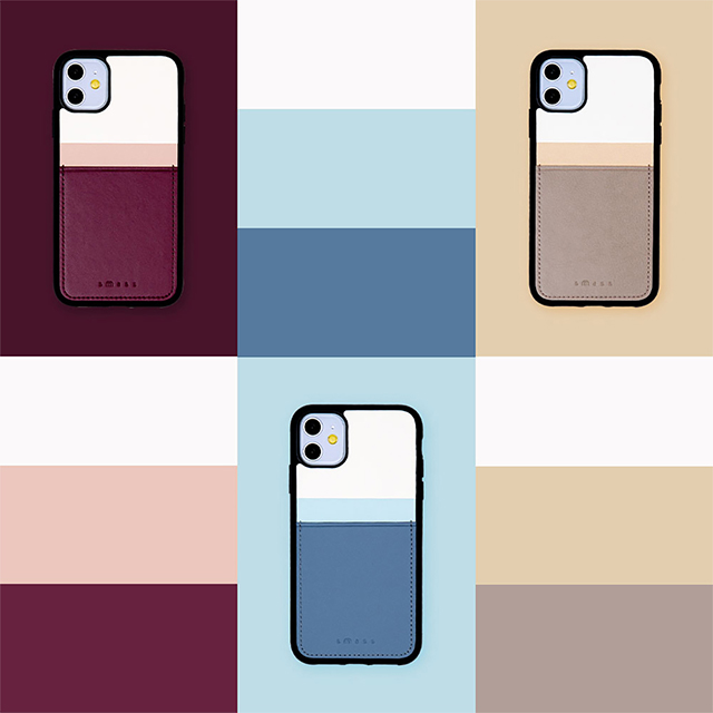 【iPhone11 ケース】C1 バックポケットケース (ブルー)サブ画像