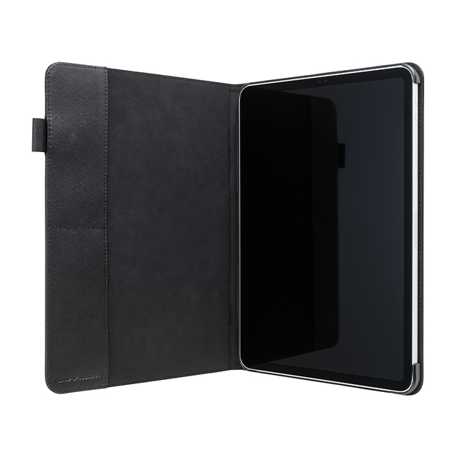 【iPad Pro(11inch)(第3/2世代) ケース】“EURO Passione” Book PU Leather Case (Black)サブ画像