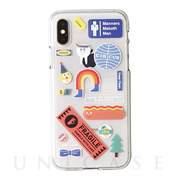 【iPhoneXS/X ケース】背面ケース/サーカスボーイバンド (Sticker Boy)