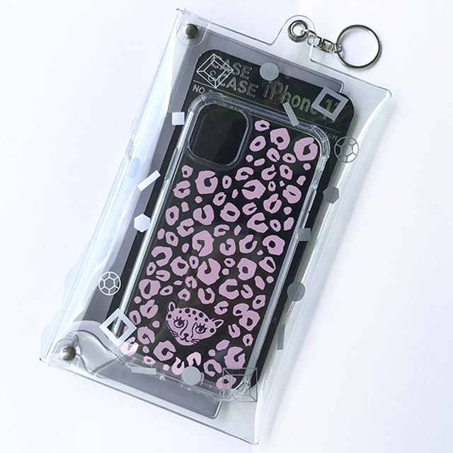 【iPhone11 ケース】FLAIR CASE ＆ CASE (PINK LEOPARD)サブ画像