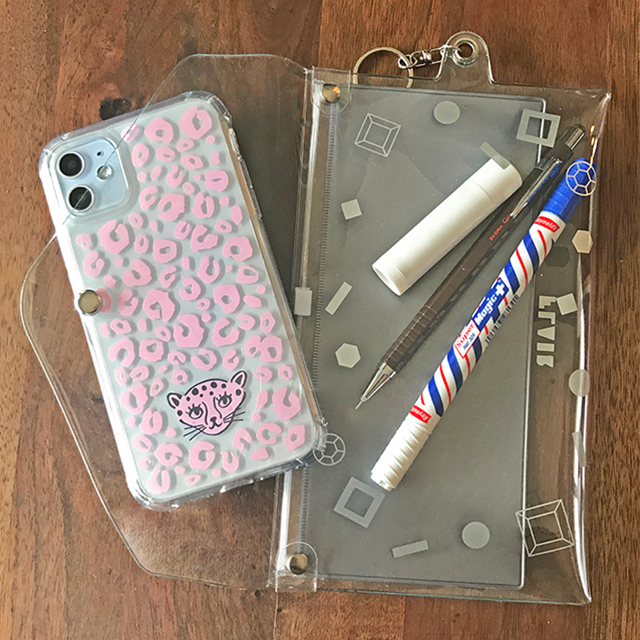 【iPhone11 ケース】FLAIR CASE ＆ CASE (PINK LEOPARD)goods_nameサブ画像