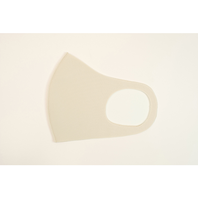 デザイナーズパックマスク[冷感（涼感）･抗菌･防臭･360度ストレッチ性能付き] メンズ (クリーム)サブ画像